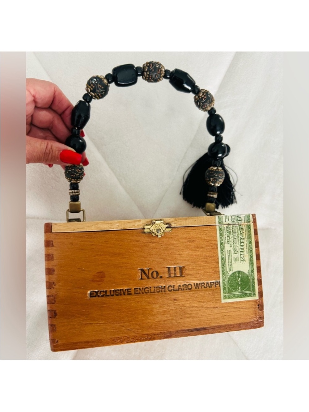 Purse Cigar Box - Picture 2 of 8